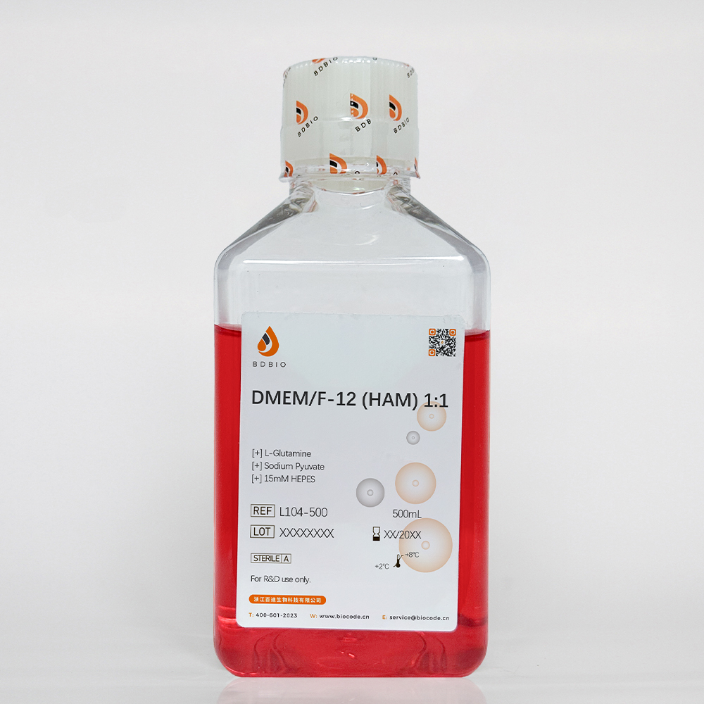 DMEM/F12培养基(含谷氨酰胺)